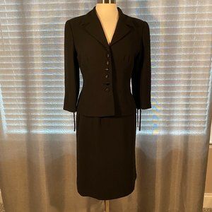 Donna Morgan Black Skirt Set